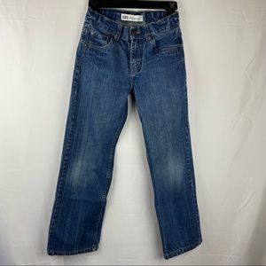 Levi’s 505 relaxed cut boy youth jeans size 12Y 26x26